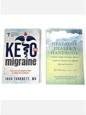 Keto For Migraine & Headache Healer's Handbook Book Bundle